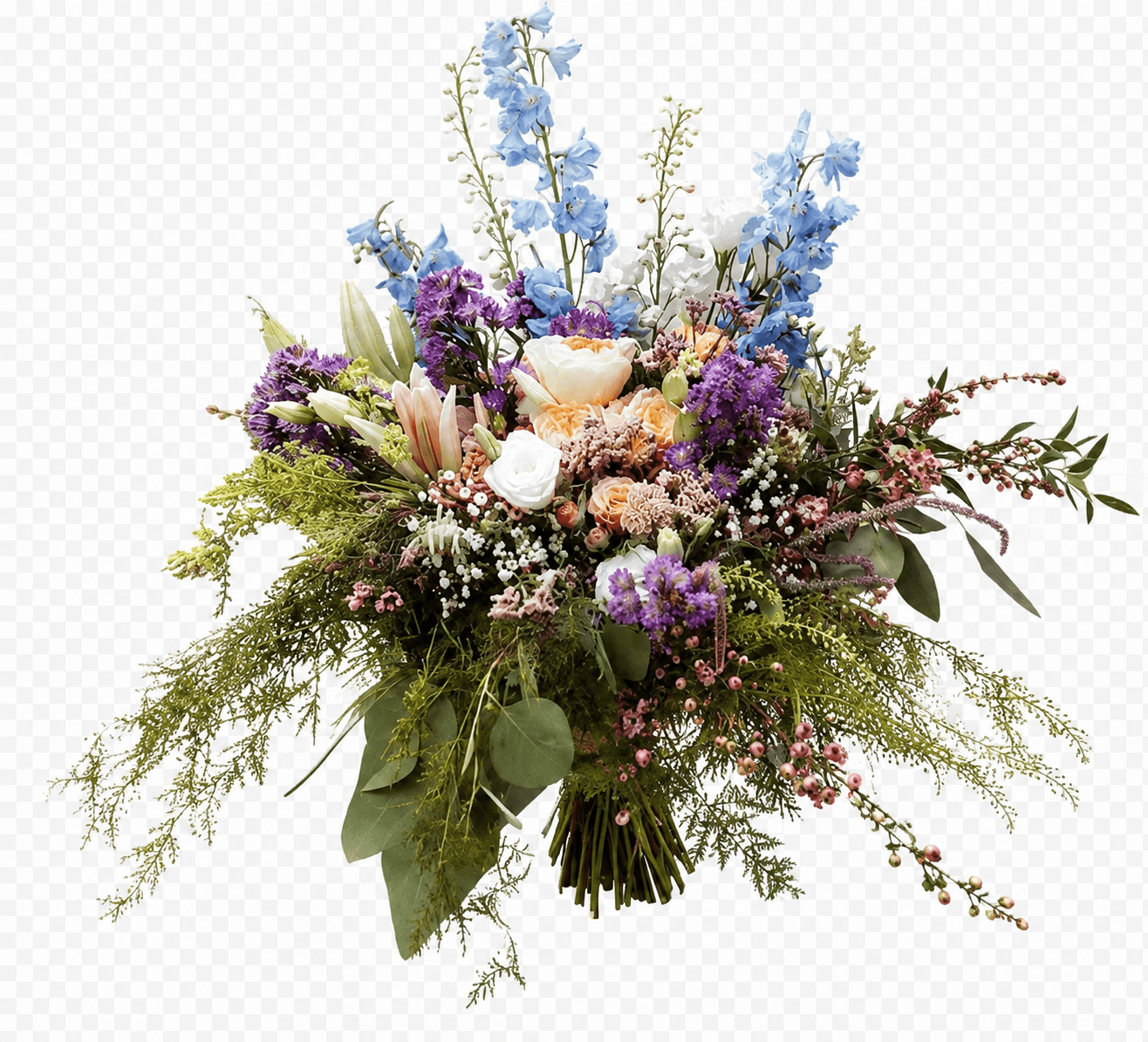 Wild Meadow — Wedding floral arrangement by Afuvai Floral Society