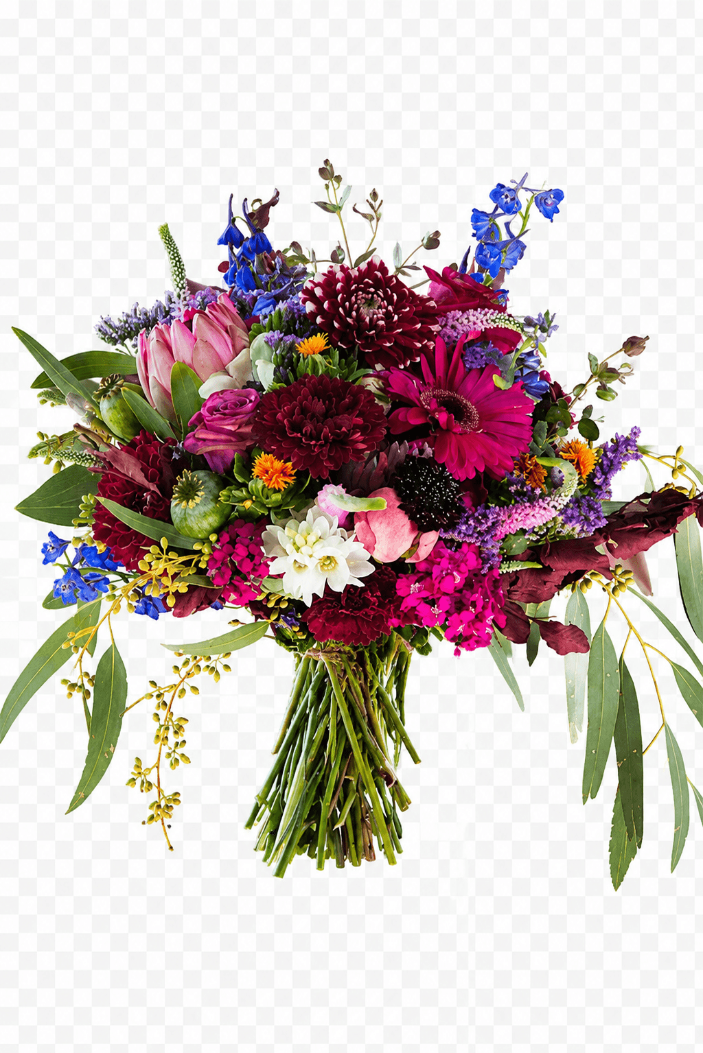 Jewel Garden — Anniversary floral arrangement by Afuvai Floral Society