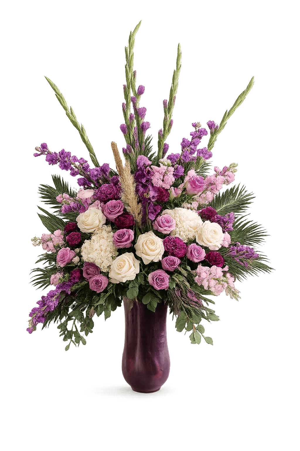 Violet Reverie — Anniversary floral arrangement by Afuvai Floral Society