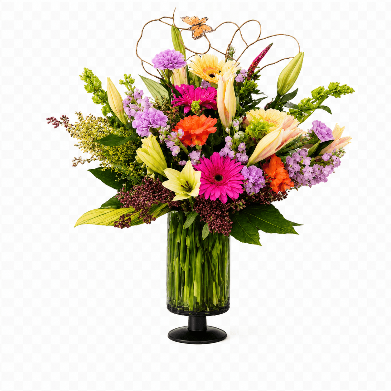 Kaleidoscope — Birthday floral arrangement by Afuvai Floral Society
