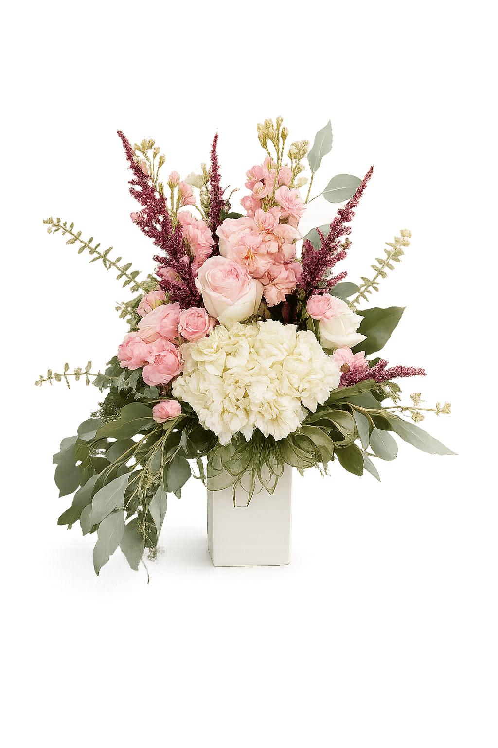 Garden of Peace — Sympathy floral arrangement by Afuvai Floral Society