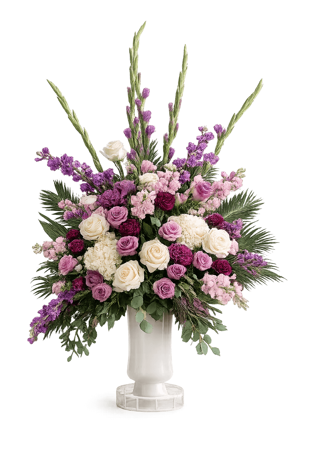 Lavender Dreams — Sympathy floral arrangement by Afuvai Floral Society