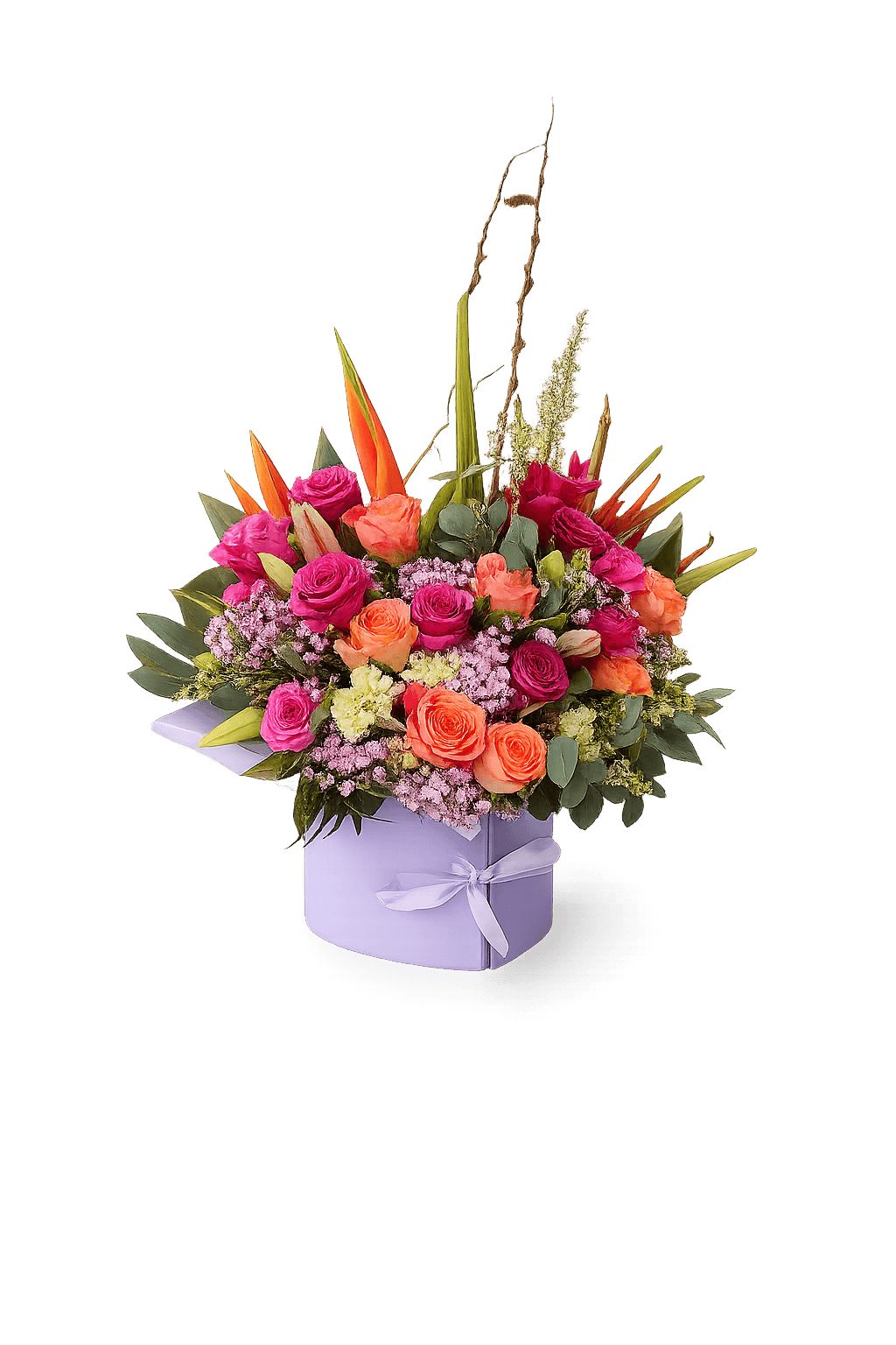 Paradise Box — Birthday floral arrangement by Afuvai Floral Society